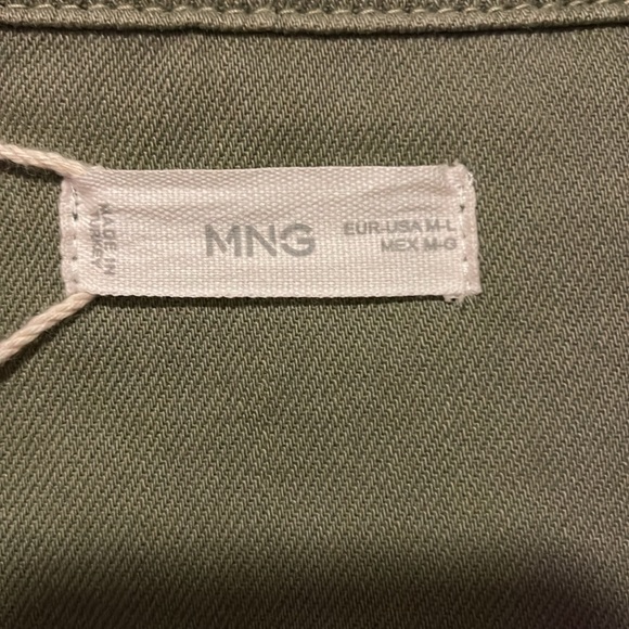 Janis Joplin Upcycled Button Front Canvas Jacket Size M/L - Picture 3 of 3